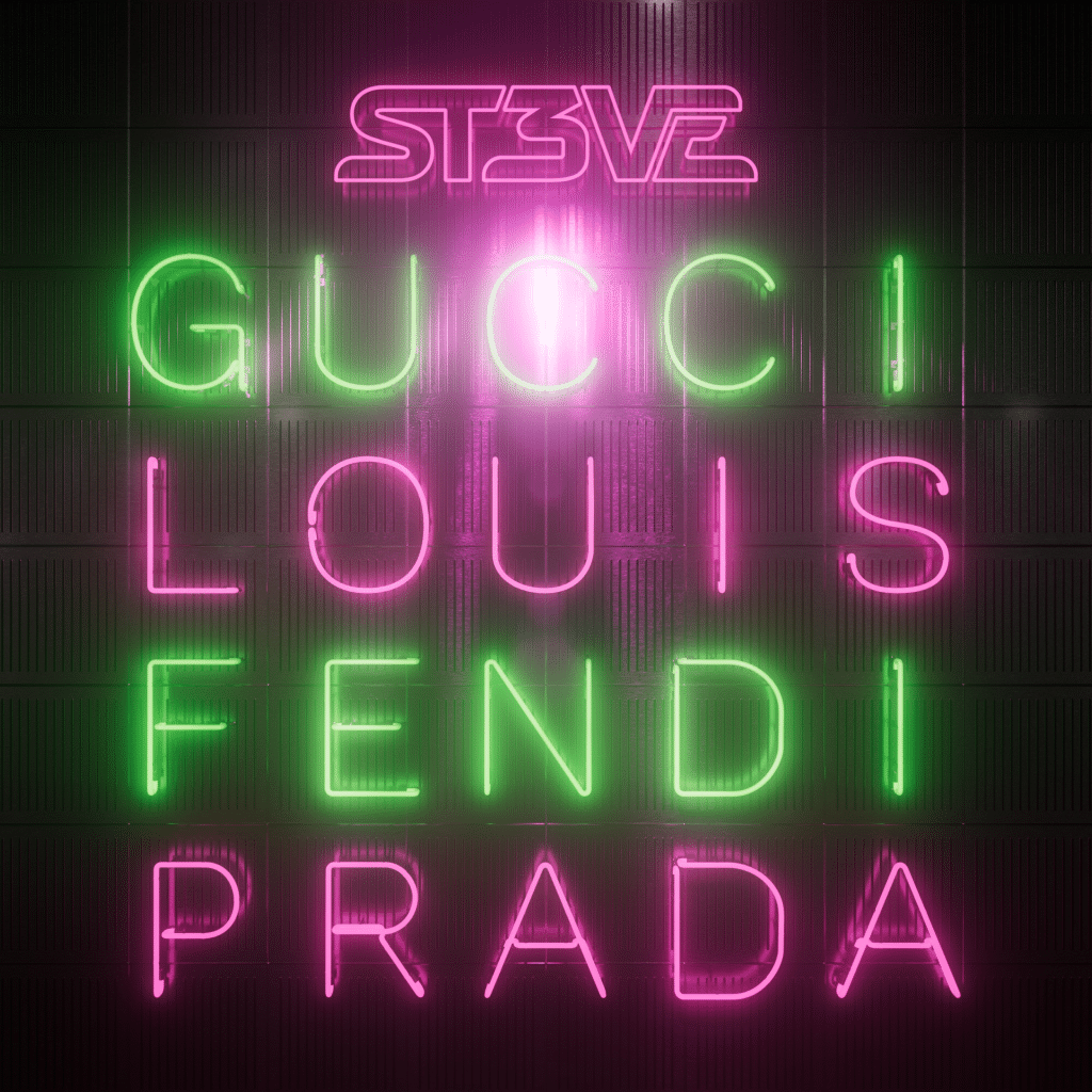 ST3VE - GUCCI LOUIS FENDI PRADA artwork