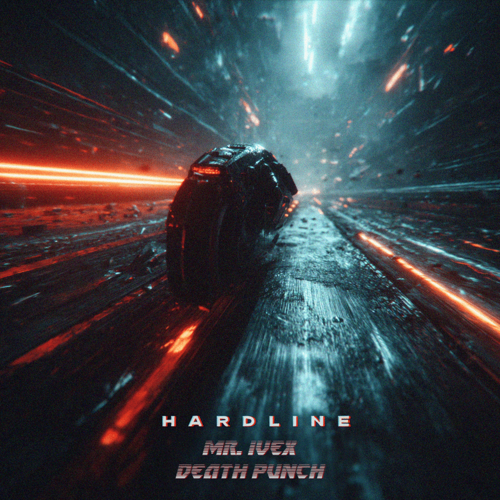 Mr. Ivex & Death Punch - Hardline artwork