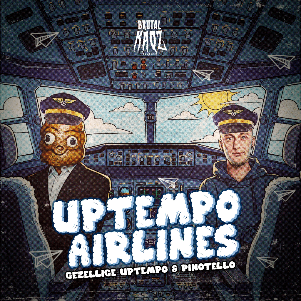 Gezellige Uptempo & Pinotello - Uptempo Airlines artwork