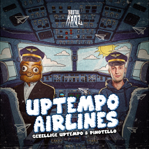 Gezellige Uptempo & Pinotello - Uptempo Airlines artwork